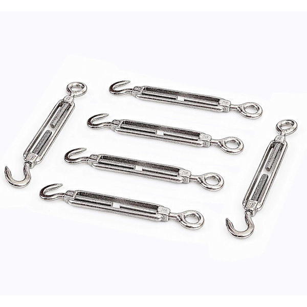 Heavy Duty 304 Rustfritt Stål Wire Rope Spenningssett - Solskjerming, Teltoppsett - Anti-Rust