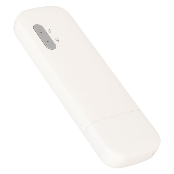 4G USB WiFi 10 enheder forbindelsesunderstøttelse bærbar router mobil WiFi hotspot med Micro SIM-kortslot til telefon hvid