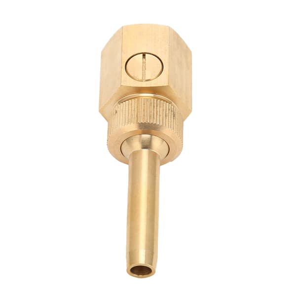 Fontenedyse med hunngjenger, justerbart messingvannsprayhode med ventil for dam 3/4 25 mm