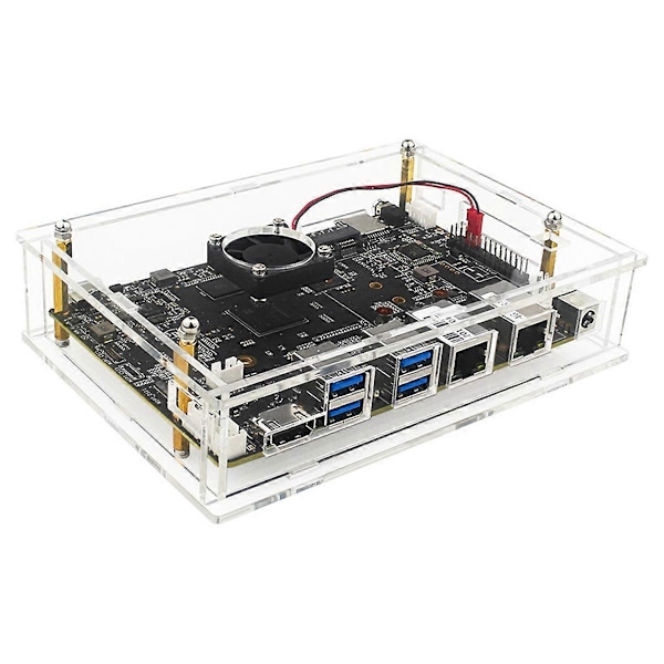 För Banana Pi F3 -F3 Akrylskal Transparent Skyddande