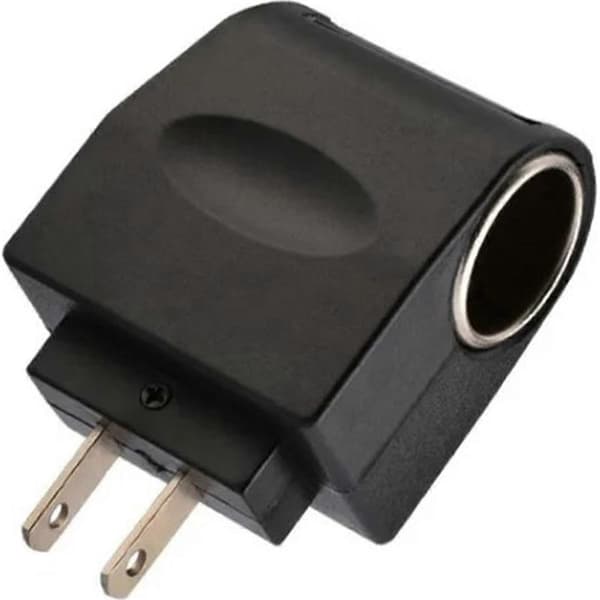 110-220V AC til 12V DC-adapter, bilcigarettænderkonverter, amerikansk stik, effektiv, plug and use, til bil- og campingtilbehør.