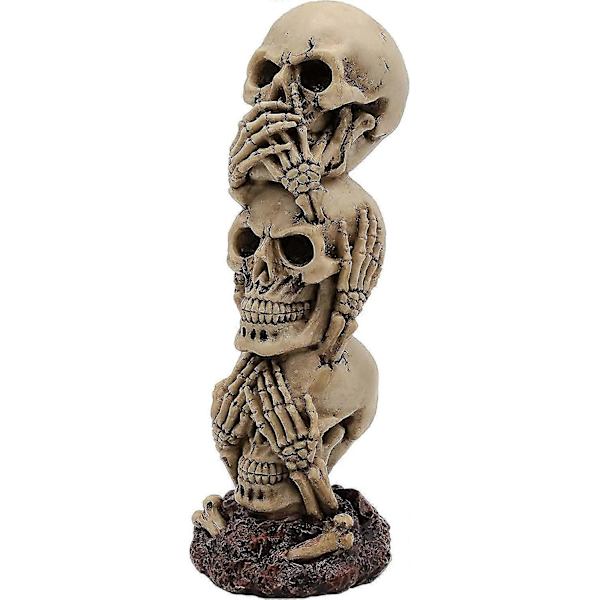 Harpiks Kranie Håndværk Ornament Kranie Model