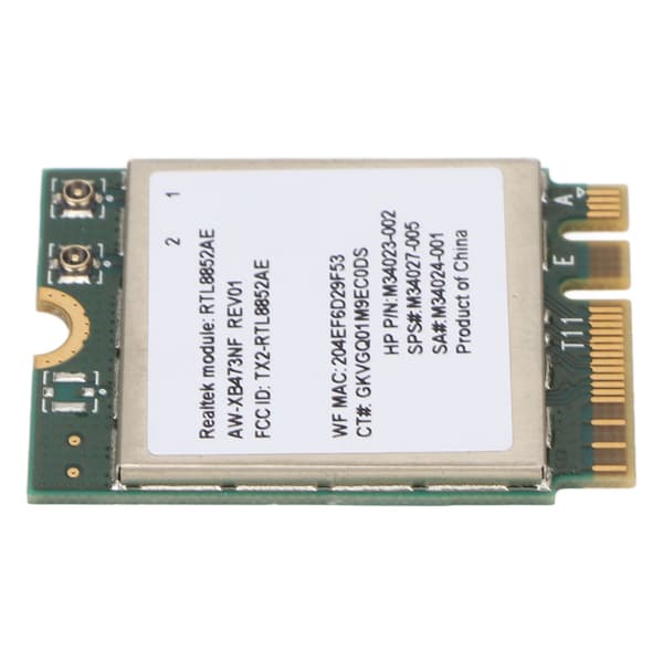 NGFF M2 netværkskort 2.4G 5G 802.11AC AX trådløst Wifi-modul Wifi6 MU MIMO netværkskortadapter Bluetooth 5.2