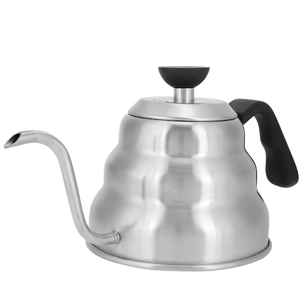 Rostfritt stål hushåll kaffedryp gåshals vattenkokare häll över kaffekanna tekanna 1000 ml