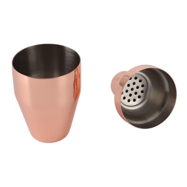 Cocktailshaker 304 rustfrit stål barshaker til hjemmebartendersæt til blandede drinks 350 ml
