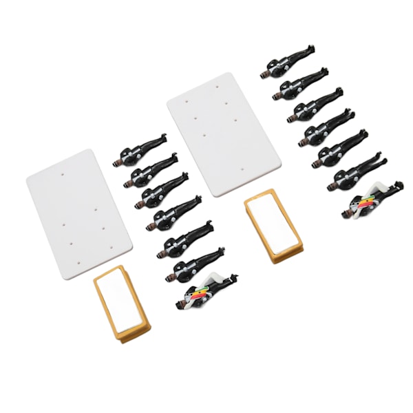 Kistdans Modell Begravningsaktion Figurer Kista Människor Figurer Set 2st Kista med 14st Människor Figurer