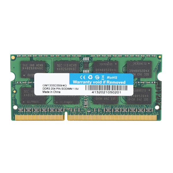 DDR3 RAM 2/4GB 1333MHz 204Pin Låg feber Stabilt Kompatibelt Minneskort för Butiksutbyte Data4GB