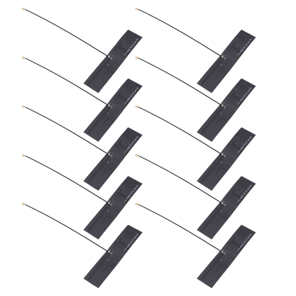 10 stk intern antenne LTE 4G stabil overføring Sterkt signal Enkel installasjon High Gain IPEX grensesnittantenne