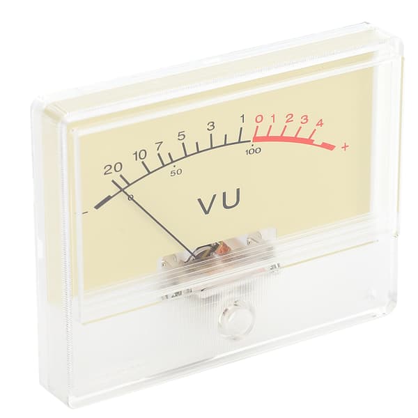 T‑90 Høj Præcision DB Forstærker Niveau VU Meter Header med Pære Audio Enhed Tilbehør