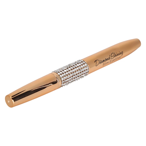 Yaqinuo 2ml vattentät eyeliner Pen SmudgeProof ögonmakeup liner Vattentät eyeliner (guld)