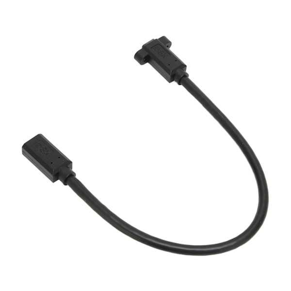 Mini DP til Mini DP-adapter Lille bærbar 8K Mini DP til Mini DP-testforlængerkabel til computer med fastgørelsesskruehuller