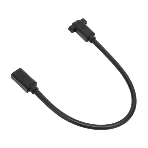Mini DP til Mini DP-adapter Liten bærbar 8K Mini DP til Mini DP testforlengelseskabel for datamaskin med festeskruhull
