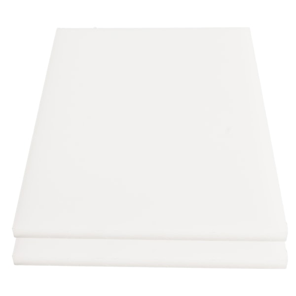 2 stk Leather Craft Punching Pad DIY Handcraft Cushioning Effect 5,9x7,9in Skinn skjærebrett Lær Punch Matt Hvit