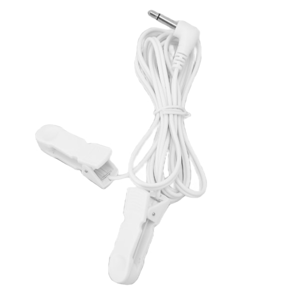 Tens Ear Clip 3,5 mm TENS Wire Kabel Elektrode Bly Kabel Øre Clip til TENS Unit Fysioterapi maskine