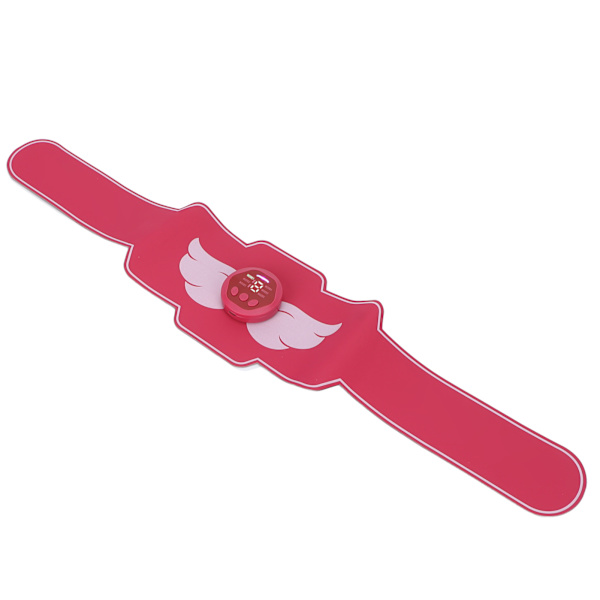 EMS Smart Abdominal Muscle Trainer Sähköhieronta ABS Toning Belt Sisäänrakennettu Lithium Battery Pink