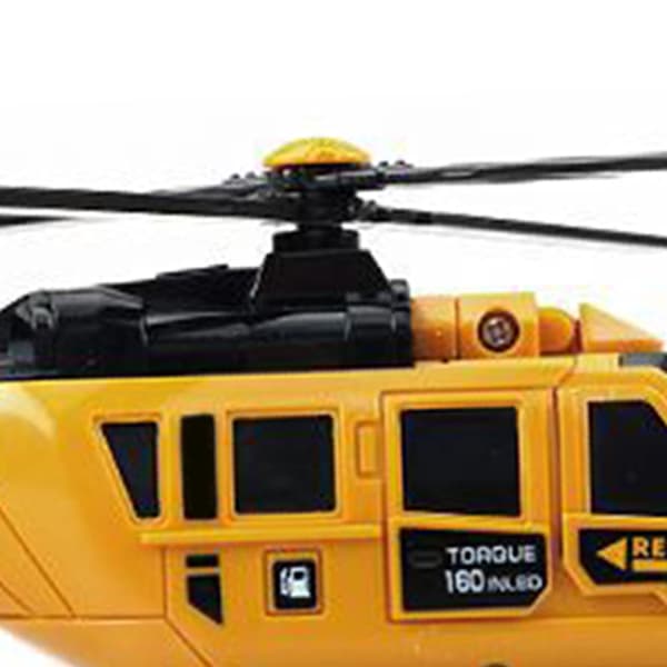 Helikopterlegetøj Høj Simulationshelikopter Legetøjsmodel og Figursæt til Drenge Piger
