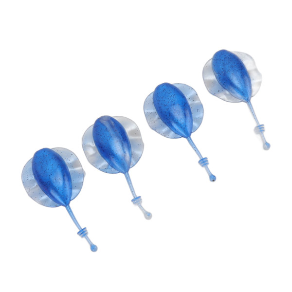 4 stk 9cm 14g myk Swimbait synkende myk Swimbait Raja lokke Artificail lokke fiskeutstyr gir blå