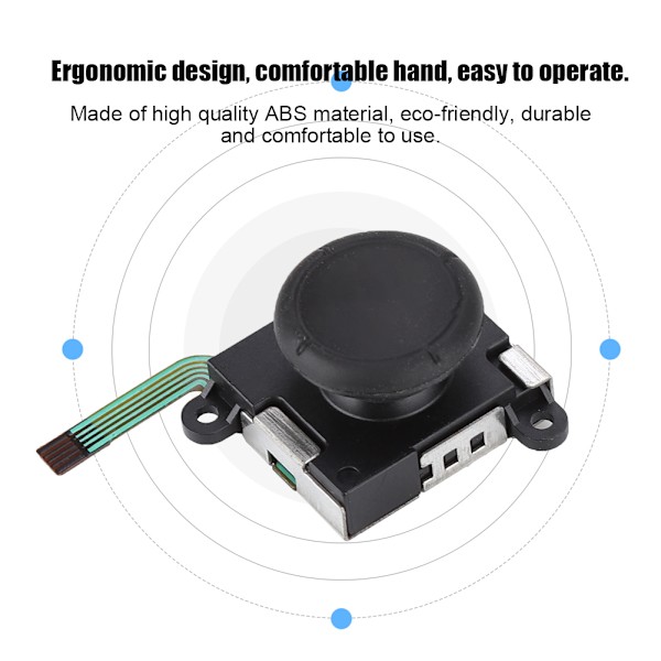 3D-kontroll Joystick Analog Sensor Modul Ersättning Passar för Switch
