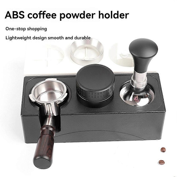 Espressomaskine Pulverholder, Kaffeopbevaringsholder, Sort