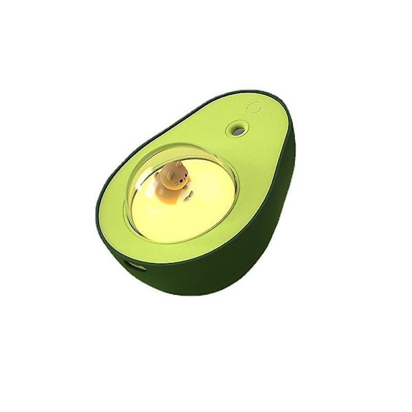 USB Avocado Luftfugtighedsmaskine med Natlys til Hjem, Soveværelse, Lille Bil og Kontor
