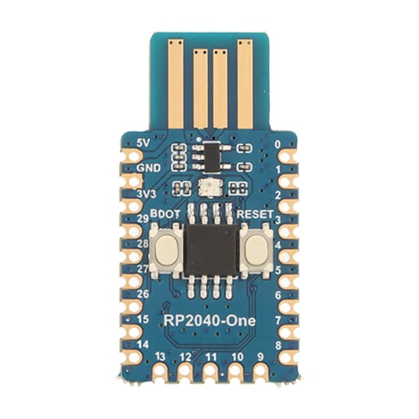 Mikrokontroller RP2040 One USB A Hane Port Dual Core 4MB Flash PCB Pico Expansion Board för Raspberry Pi