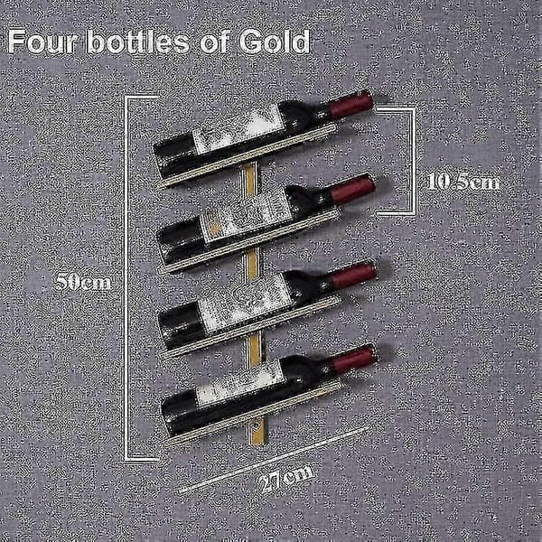 Modern Iron Wine Rack, Wall Mounted Wine Rack SZRH A-X 0.5 0,5 5