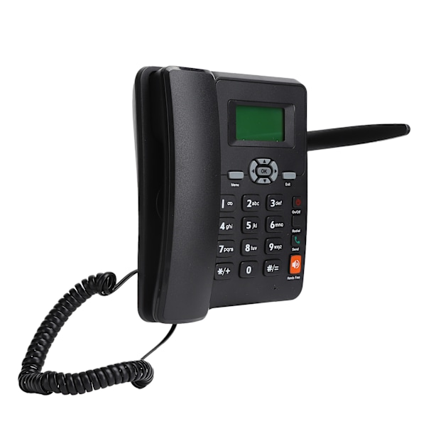 6588 GSM-bordtelefon med ekstern antenne ringetone genopkald håndfri opkald EU 100240V