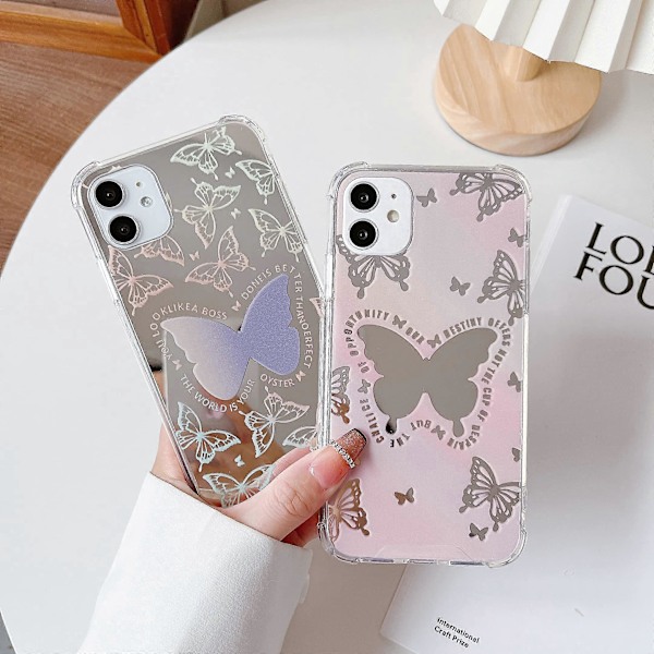 Kompatibel med iPhone 12 / iPhone 12 Pro Skal - Rosa