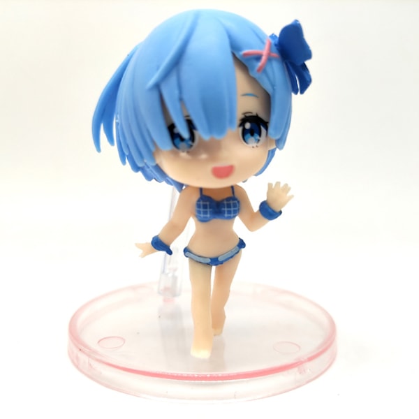 6 stk/sett Tegneserie PVC Statue Dukke Figur Figur Ornamenter Søt Anime Samling Modell Leke Flott Gave til Jul og Bursdag