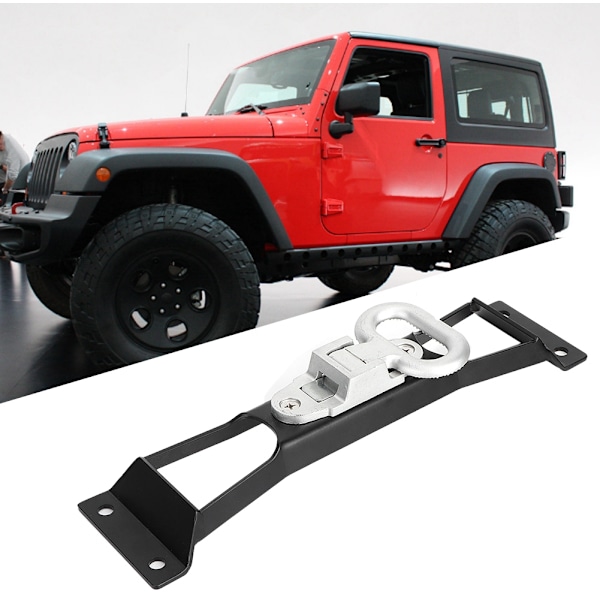 Fällbar gångjärnsfotstödssteg Sidosteg Ytterdörr Pedal Passar för Jeep Wrangler JK 2007-2016