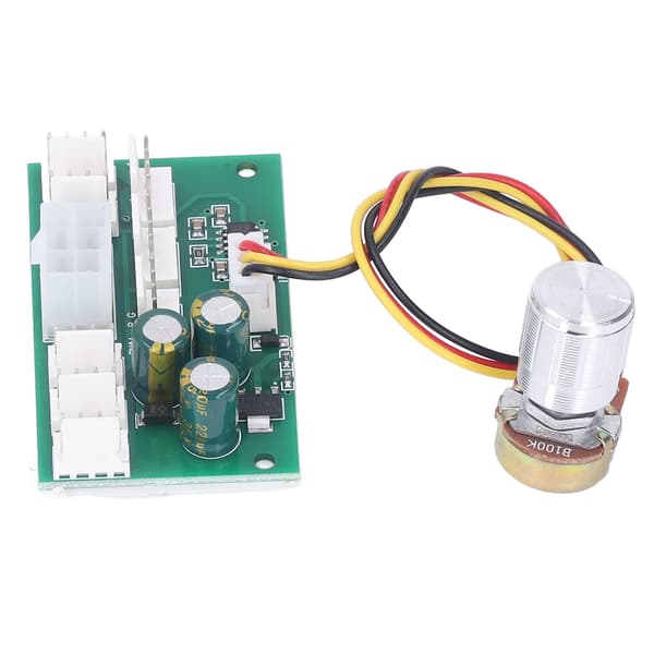 Kylfläktnav PWM PC-chassi 8-vägs splitter hastighetskontrollmodul 4-stiftsadapter 12V