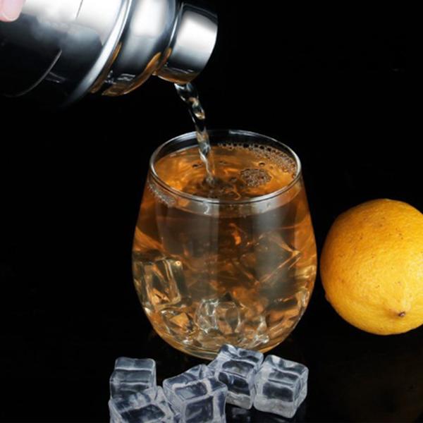 5PCS Bartender Kit 750cc Cocktail Shaker Set 201 Rustfrit Stål Professionelt Barværktøj Tilbehør