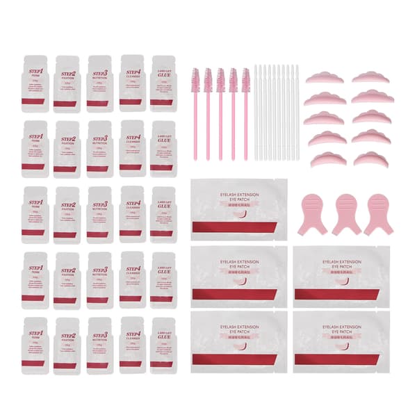 Vipper Permanent Kit Semi Permanent Langvarig Mild Komplett Profesjonelt Vippe Curling Sett 20g Væske