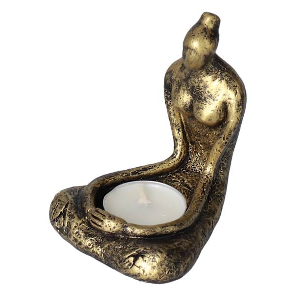 Yoga Figurine Unik Design Dubbel Funktion Hållbar Robust Praktisk Ängel Figurine för Hem Tearoom Yoga RumSCS- RC007-A1