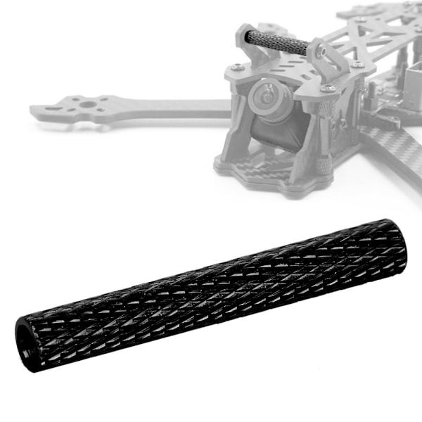 10 stk Standoff M3x35mm anodiseret aluminiumslegering indvendigt gevind søjle afstandsstykke Sort