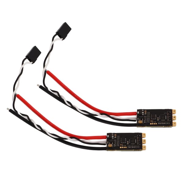 45A Børsteløs ESC Hastighetsregulator RC Drone ESC med LED-lys for FPV Crossing Drone Fireaks Drone 2 stk