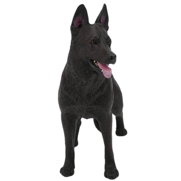 Schæferhund Model Ornament Høj Simulation Hund Model Legetøj Dekoration884