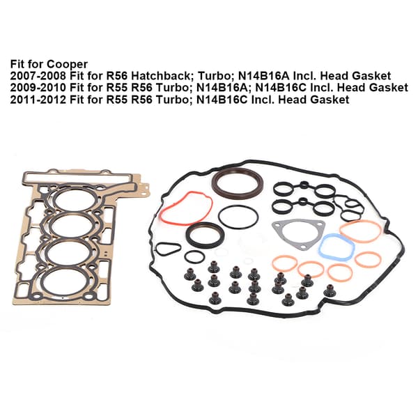 Topplockspackningssats för motor 9815416 Passar Cooper R56 R55