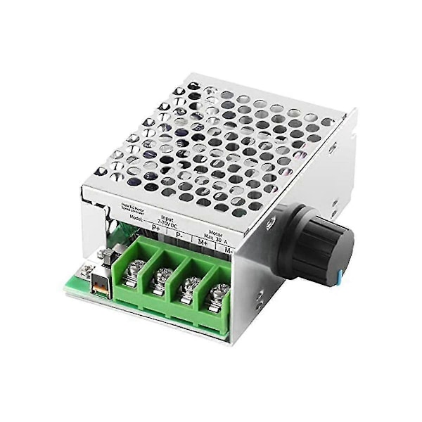 DC Motor Hastighedsregulator PWM Controller, 7-70V 30A Justerbar PWM Motor Hastighedsregulator 12V 24V 36