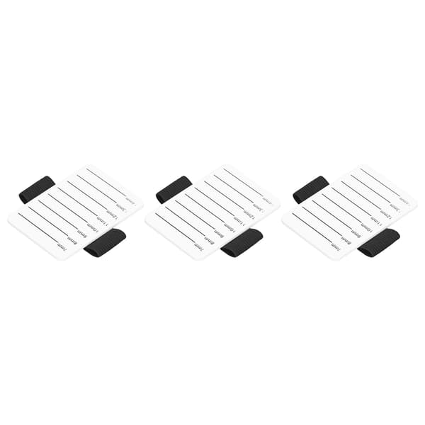 10 stk. vippholder øyenvippeforlengelse håndbrett med elastisk håndleddsstropp vipphåndholder 7 til 14 mm