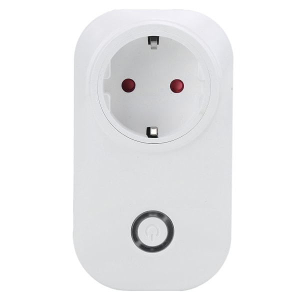 WiFi Smart Socket Mobiltelefon APP Fjärrkontroll Timer Uttag för hem 90-250VEU Plugg