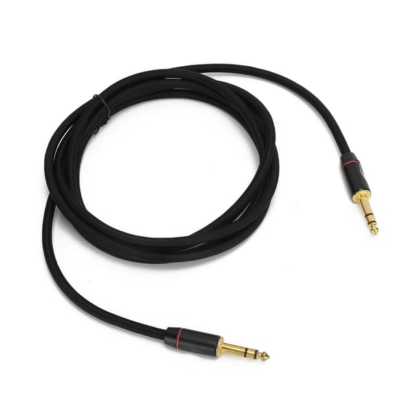 JORINDO JD6221 Elgitarrförstärkarkabel 6,35 MM Hankontakt Ljudgitarrkabel 1/4 tum Instrumentkabel 6m / 19,7ft