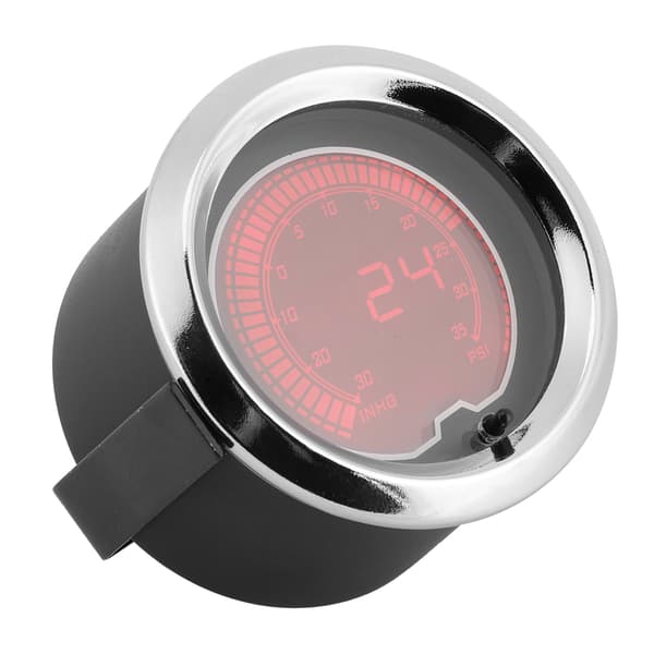 2 tommer/52 mm Universal 7 Farveskiftende Bil Turbo Boost Måler 10000 RPM LCD Display Ommøblering