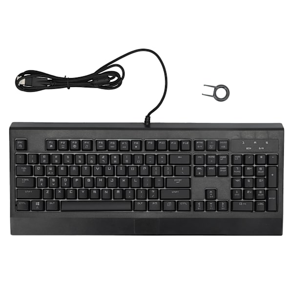 MAGICREFINER Mekanisk tastatur NKey Rollover Suspensjon Keycap 104 Taster RGB Gaming Tastatur for datamaskin