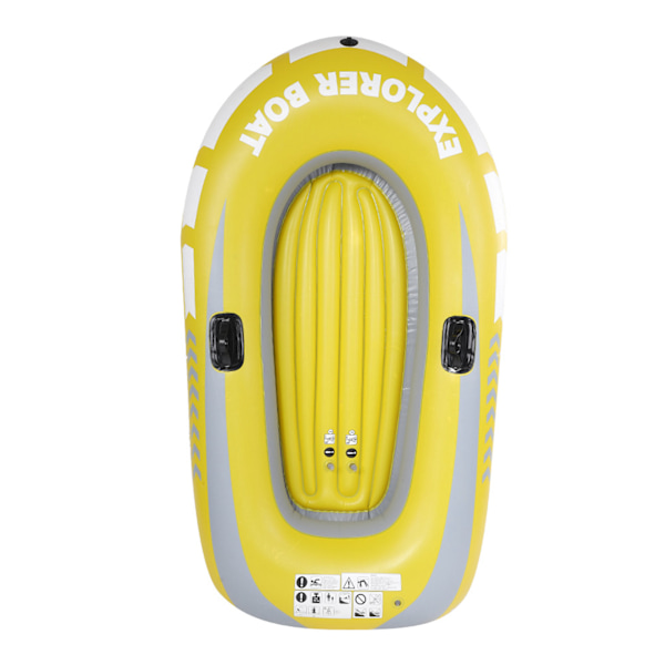PVC oppustelig kajak kano 2 personer roning luftbåd fiskeri Drifting dykning