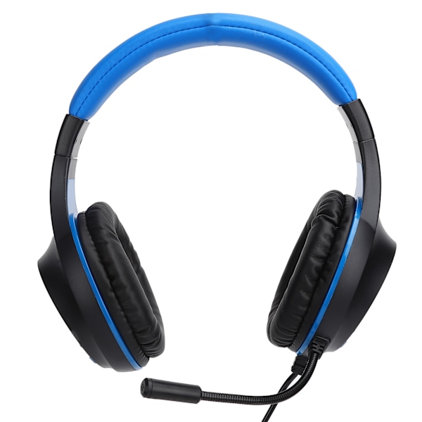 Gaming Headset 40mm kablet stereohovedtelefon med sejt LED-lys mikrofon til pc bærbar computer