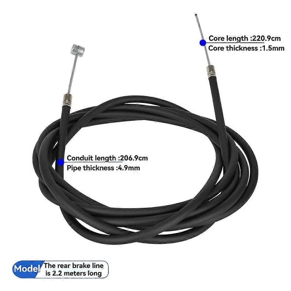 Electric Scooter Brake Line Front Brake Cable for Ninebot ZT3 Electric Scooter Bicycle Accessories
