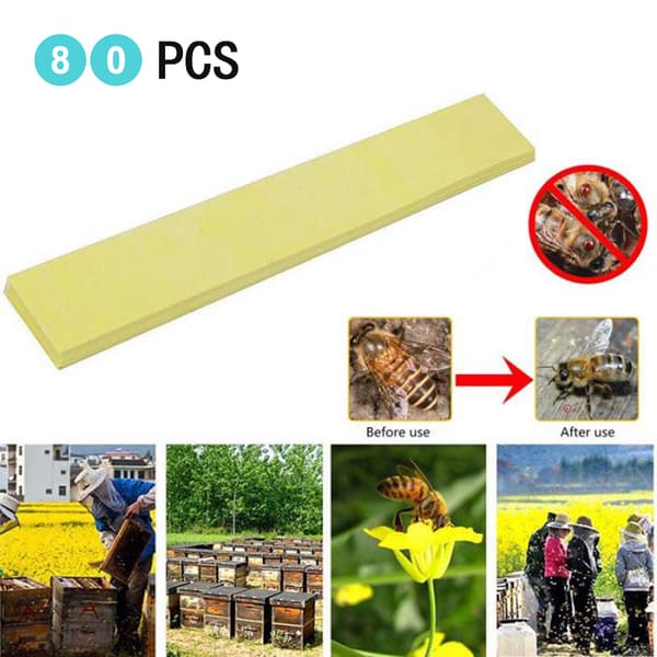 40 st Manhao Fluvalinate Stripes Mite Varroa Biodlingsmedicin
