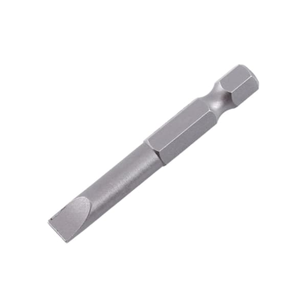 6 stk. 50 mm 2.0-6.0 mm 0.25\" Hex Skaft S2 Legering Fladt Hoved Magnetisk Tip Lige Kærv Skruetrækker Bits