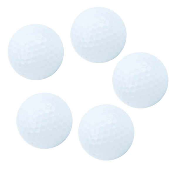 5 kpl:n kelluva harjoitusgolfpallo vesigolfin urheilun harjoitteluväline sisä- ja ulkokäyttöön